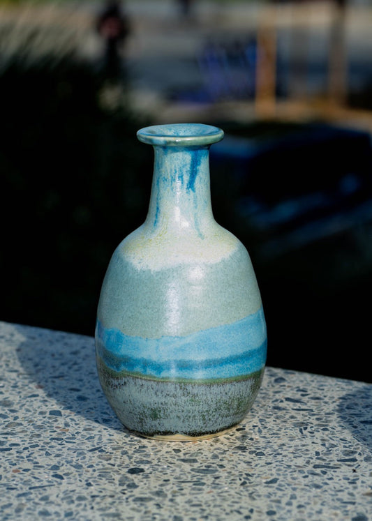Winter Sea (Bottle Vase)